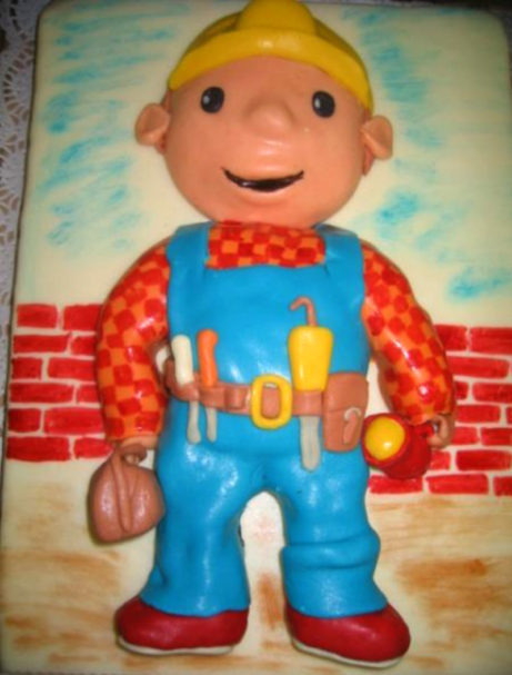Dětský dort Stavař