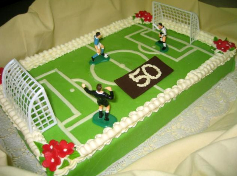 Dětský dort Fotbal
