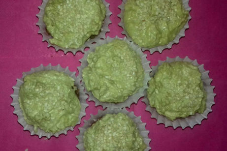 R-2504 Raw košíčky - matcha